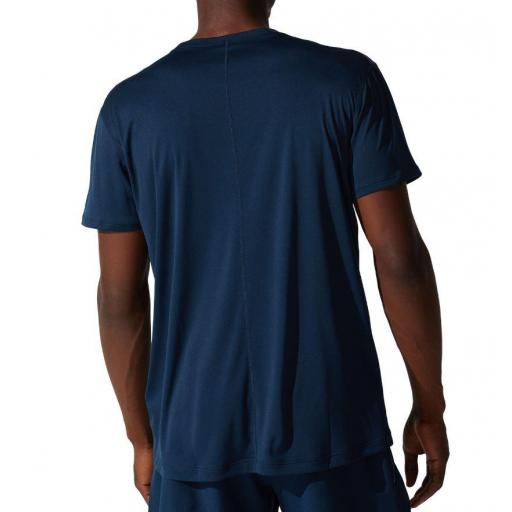 Camiseta Asics Core Top Hombre Azul Marino [2]