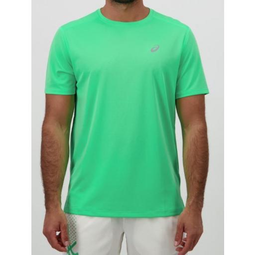 Camiseta Asics Core SS Top Verde Vital [0]