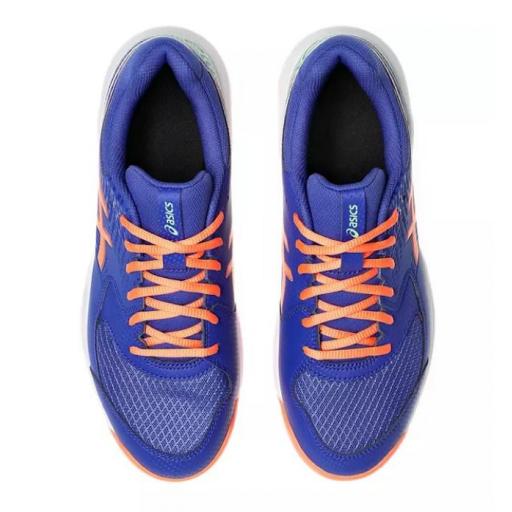 Zapatillas Asics Gel-Dedicate 8 Padel Azul/Naranja [2]