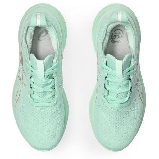 Zapatillas Asics Gel-Nimbus 26 Mujer Verde Menta [2]