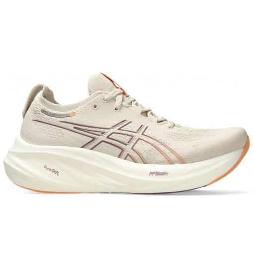 Zapatillas Asics Gel-Nimbus 26 Beige/Avena