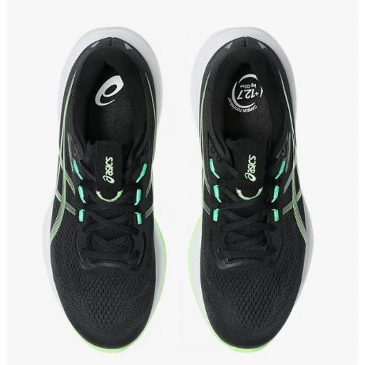 Zapatillas Asics Gel-Cumulus 28 Negro/Verde [3]