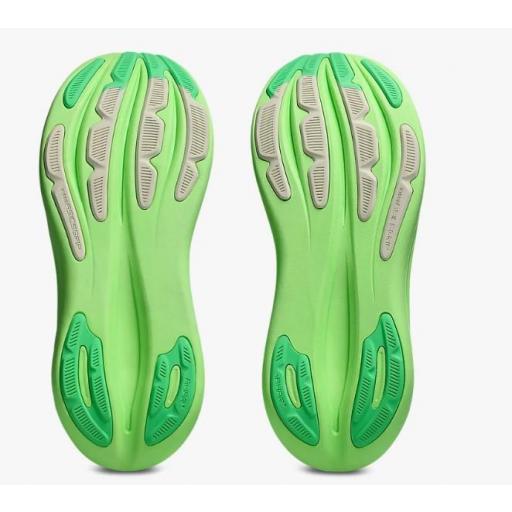 Zapatillas Asics Gel-Nimbus 28 Blanco Crema/Verde [3]