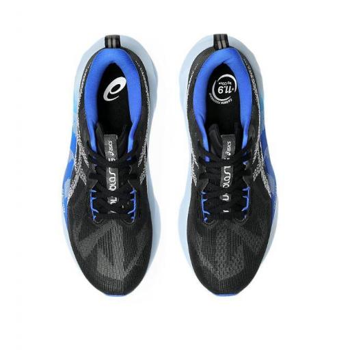 Zapatillas Asics Novablast 5 Negro/Azul [3]