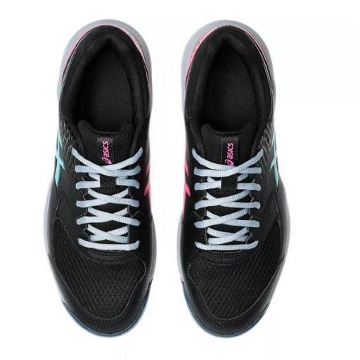 Zapatillas Asics Gel-Dedicate 8 Padel Negro/Azul/Rosa [3]