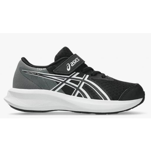 Zapatillas Asics Patriot 14 PS Velcro Negro/Blanco [0]