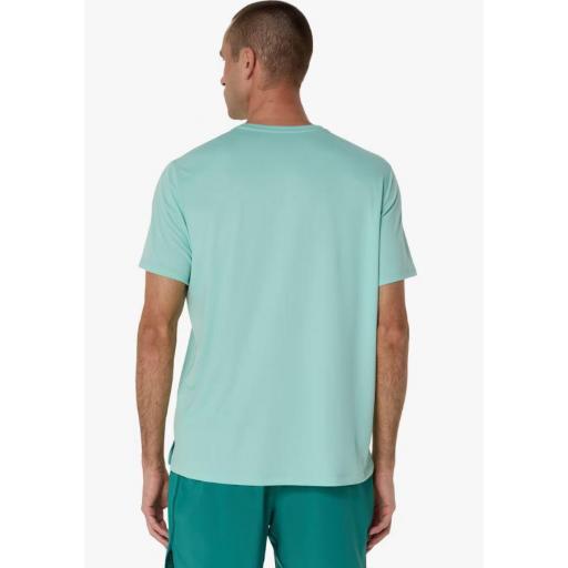 Camiseta Asics Core SS Top Verde Agua [2]