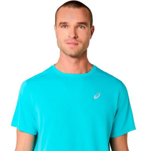 Camiseta Asics Core SS Top Turquesa [1]