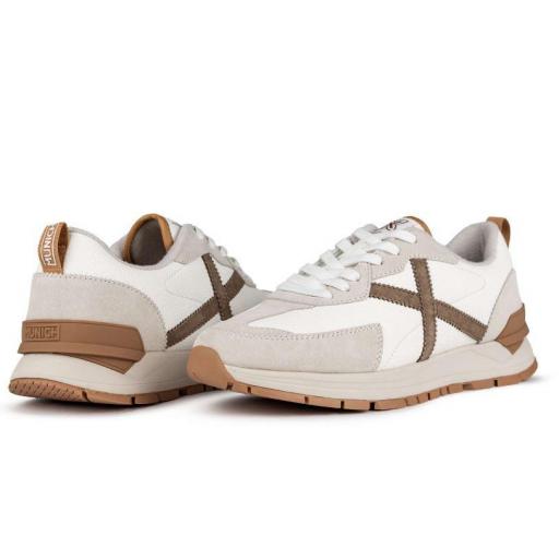 Zapatillas Munich Versatile 21 Beige/Blanco/Marrón [1]