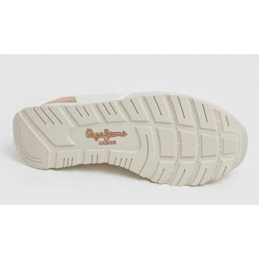 Zapatillas Pepe Jeans Brit Sun Off Mujer Beige/Gris [3]