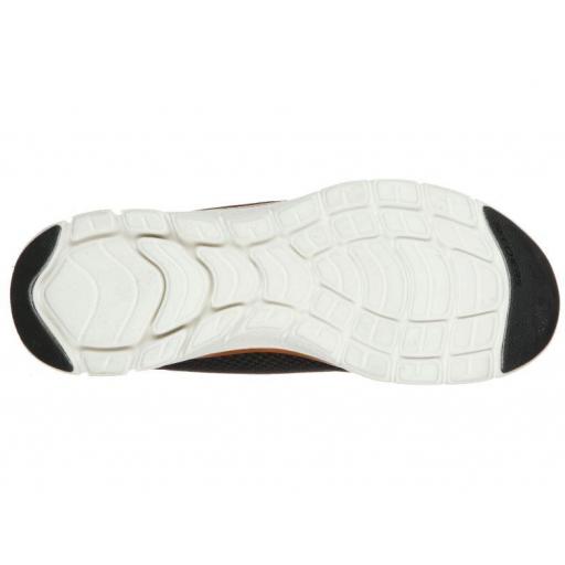 Zapatillas Skechers Flex Appeal 4.0 Negro/Bronce [4]