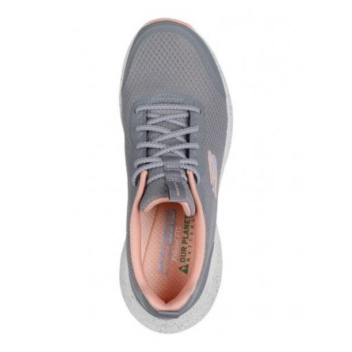 Zapatillas Skechers Edgeride - Smooth Journey Gris/Coral [2]