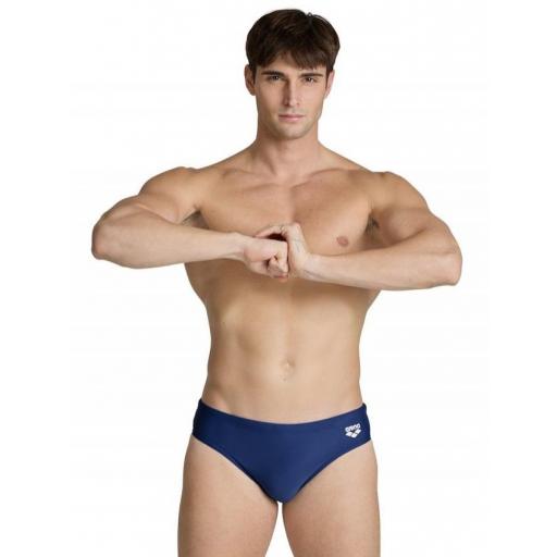 Bañador Arena Dynamo 5.5cm Brief Azul Marino