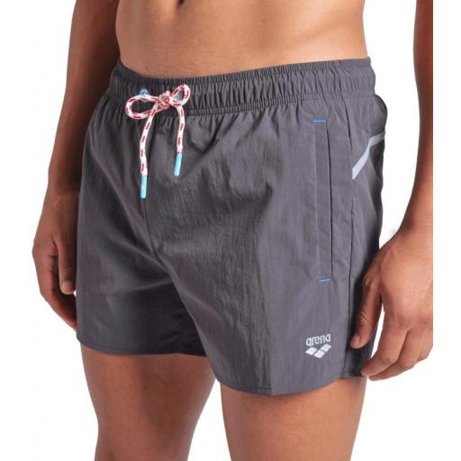 Bañador Arena Pro File Beach X Short Gris [0]