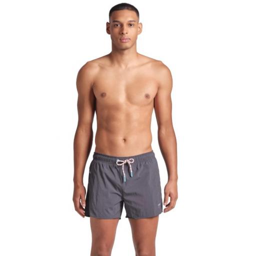 Bañador Arena Pro File Beach X Short Gris [1]