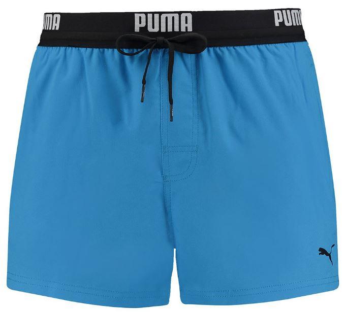Bañador Puma Swim Logo Short Azul Energy