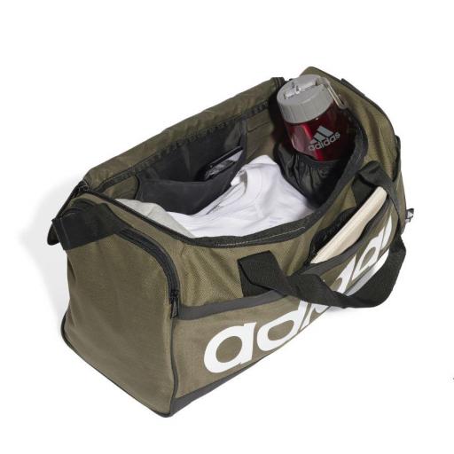 Bolsa Deporte Adidas Linear Duffel S Verde Olive [1]