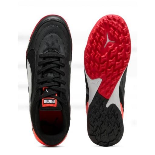 Bota Fútbol Puma Truco IV Turf Negro/Naranja [3]