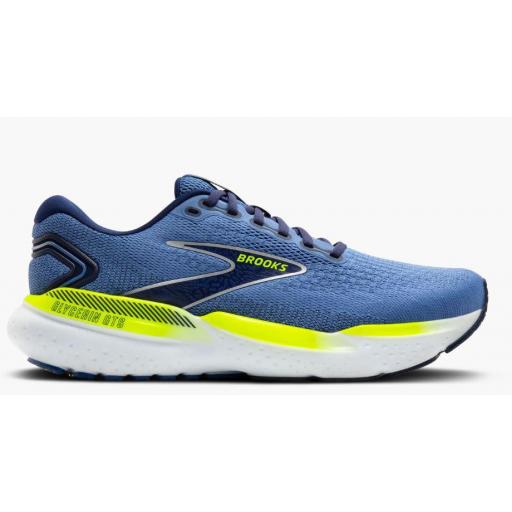 Zapatillas Brooks Glycerin GTS 21 Azul/Amarillo