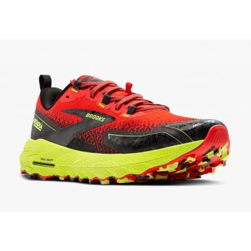 Zapatillas Brooks Cascadia 18 Rojo/Amarillo [1]