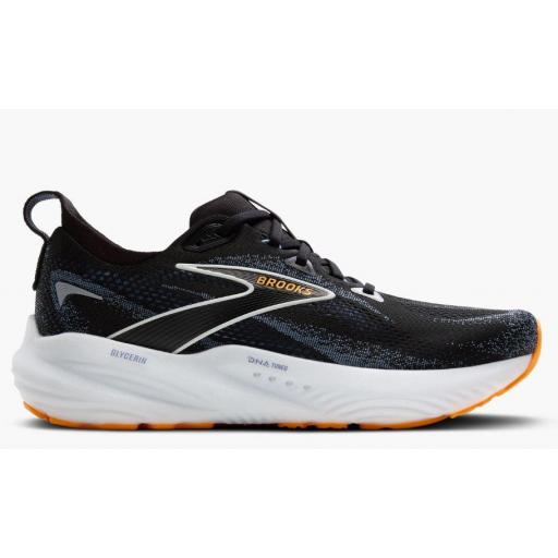 Zapatillas Brooks Glycerin 22 Negro/Naranja