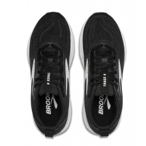 Zapatillas Brooks Trace 4 Negro/Blanco [2]