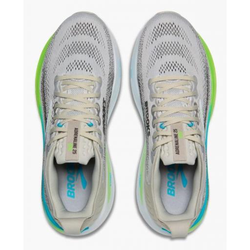 Brooks Adrenaline GTS 25 Gris/Verde [2]