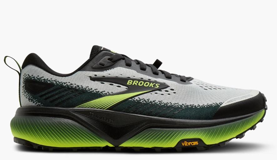Zapatillas Brooks Cascadia 20 Gris/Negro/Verde