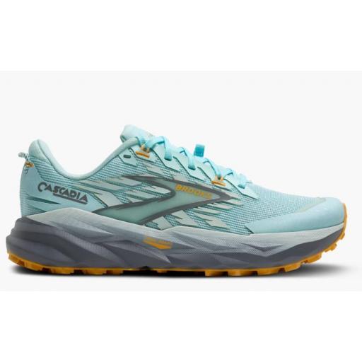Zapatillas Brooks Cascadia 19 Azul Agua [0]