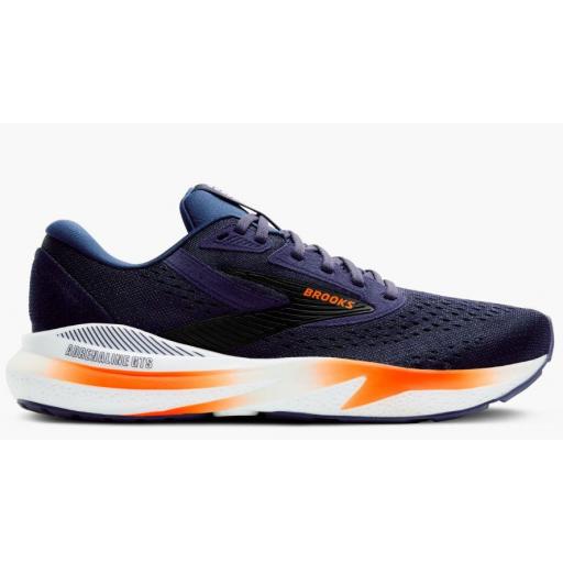 Zapatillas Brooks Adrenaline GTS 24 Azul Marino/Naranja