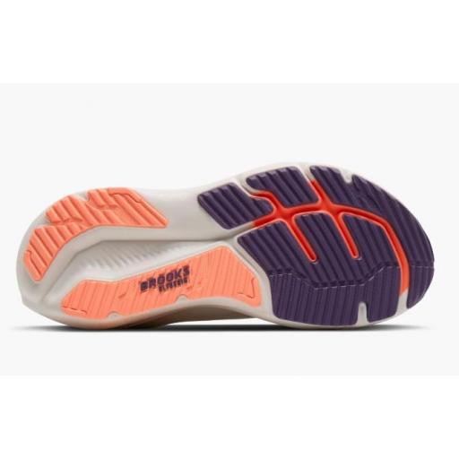Zapatillas Brooks Glycerin 23 Blanco/Naranja/Morado [3]