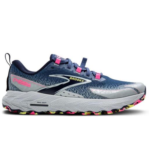 Zapatillas Brooks Cascadia 18 Gris/Azul/Rosa [0]