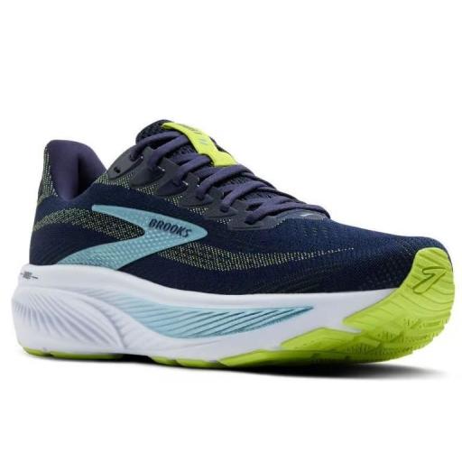 Zapatillas Brooks Ghost 17 Azul Marino/Lima [1]