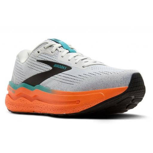 Zapatillas Brooks Ghost Max 2 Gris/Naranja [1]