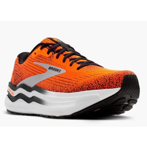 Zapatillas Brooks Ghost Max 2 Naranja/Negro [1]