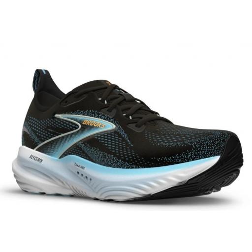 Zapatillas Brooks Glycerin 22 Negro/Celeste [1]