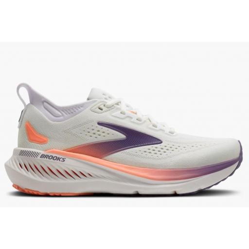 Zapatillas Brooks Glycerin 23 Blanco/Naranja/Morado