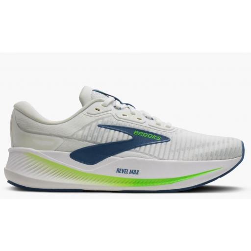 Zapatillas Brooks Revel MAX Blanco/Azul [0]