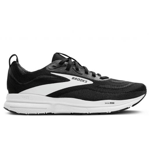 Zapatillas Brooks Trace 4 Negro/Blanco