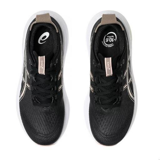 Zapatillas Asics Gel-Nimbus 27 Mujer Negro/Bronce [3]