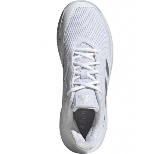 Zapatillas Adidas CourtJam Control W Tenis Pádel Mujer Blanco [2]