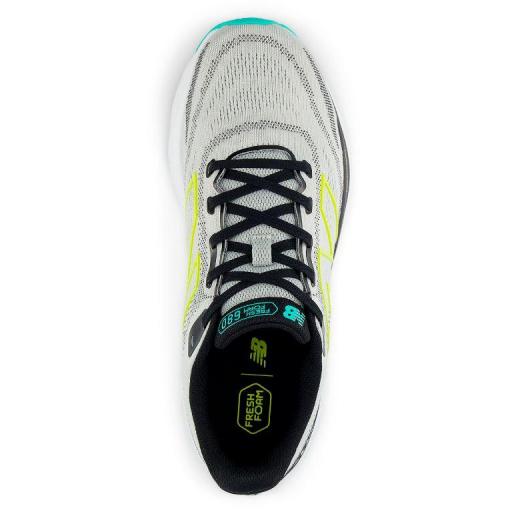 Zapatillas New Balance 680 v8 Gris/Amarillo [2]