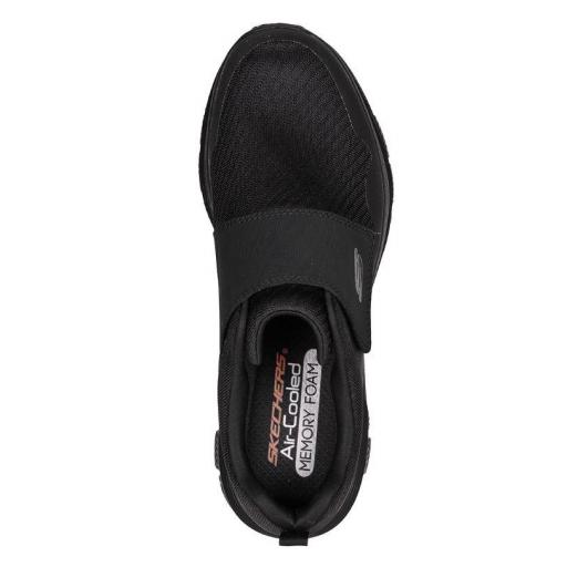Zapatillas Skechers Flex Advantage 4.0-Upshift Velcro Negras [2]