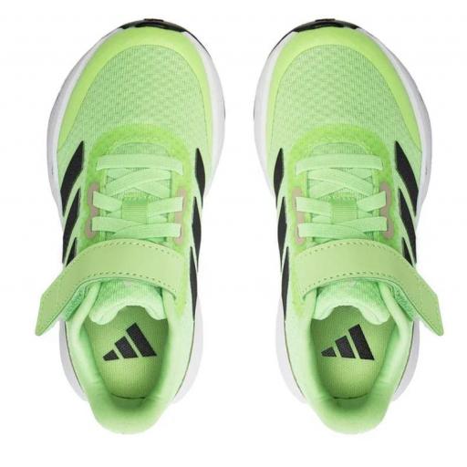 Zapatillas Adidas Runfalcon 3.0 K Velcro Verde Claro [2]