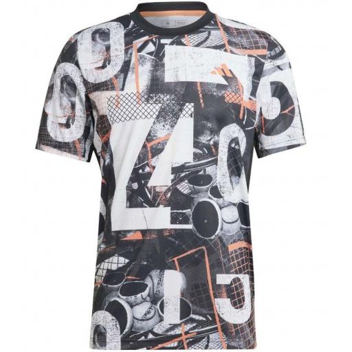 Camiseta Adidas Club Graphic Tenis [0]