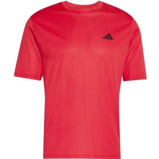Camiseta Adidas Workout Essentials Naranja Fluor