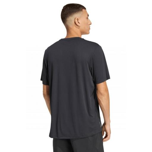 Camiseta Adidas Run Essentials M Negra [2]