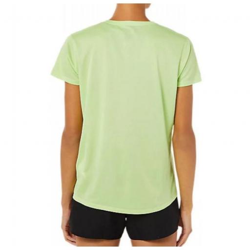 Camiseta Asics Core SS Top Mujer Verde Claro [3]