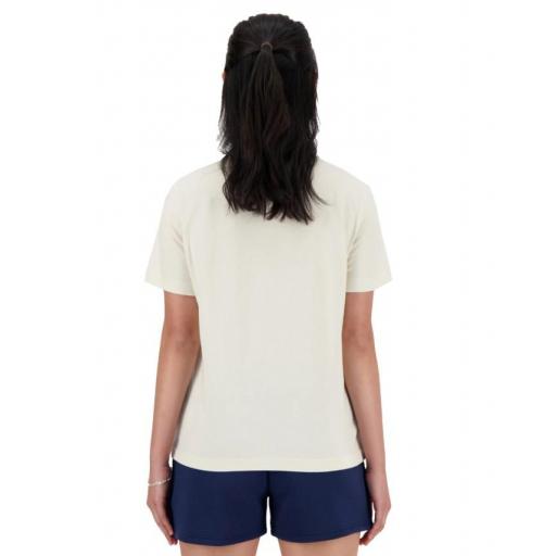 Camiseta New Balance Sport Essentials Algodón Beige [2]