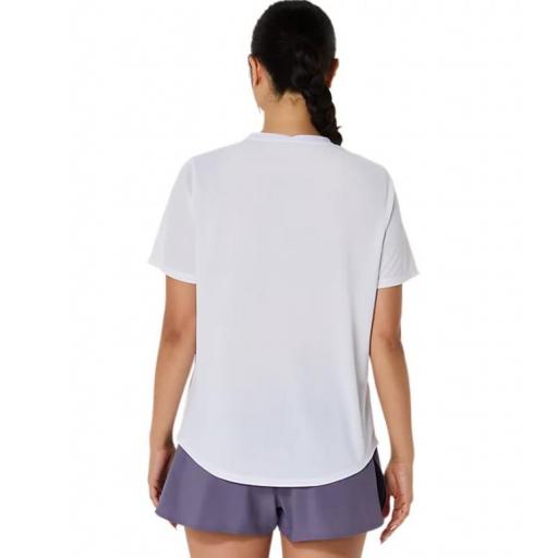 Camiseta Asics Core SS Top Mujer Blanco [2]